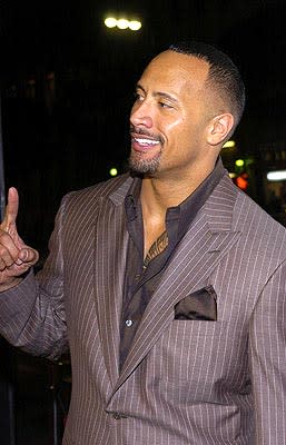 Dwayne "The Rock" Johnson at the LA premiere of MGM's Walking Tall