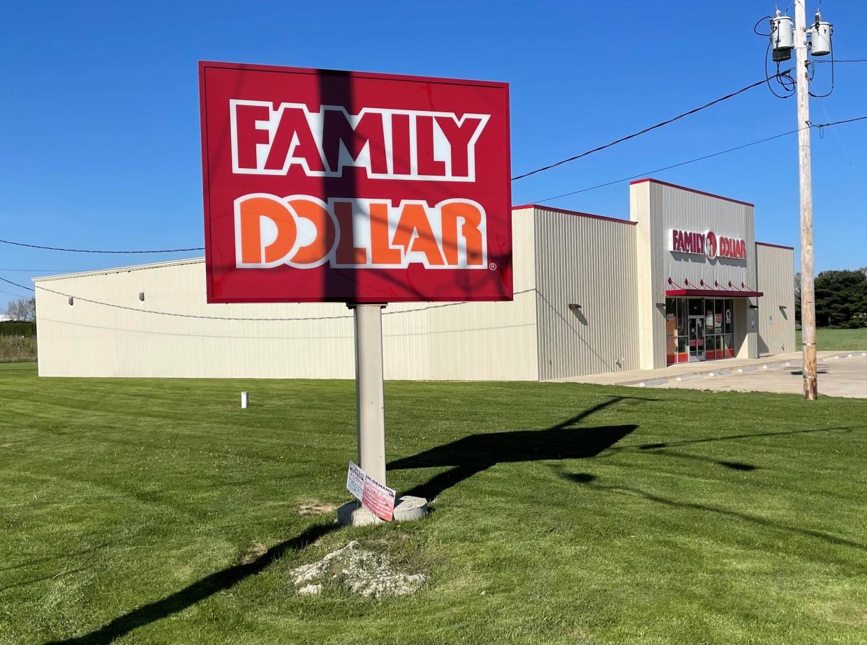 The Family Dollar in Conesville has closed. It opened in January 2021.