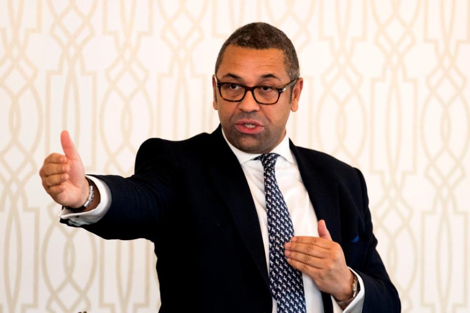 Foreign Office minister James Cleverly said the agreement between the countries “is not about France” (PA Archive)
