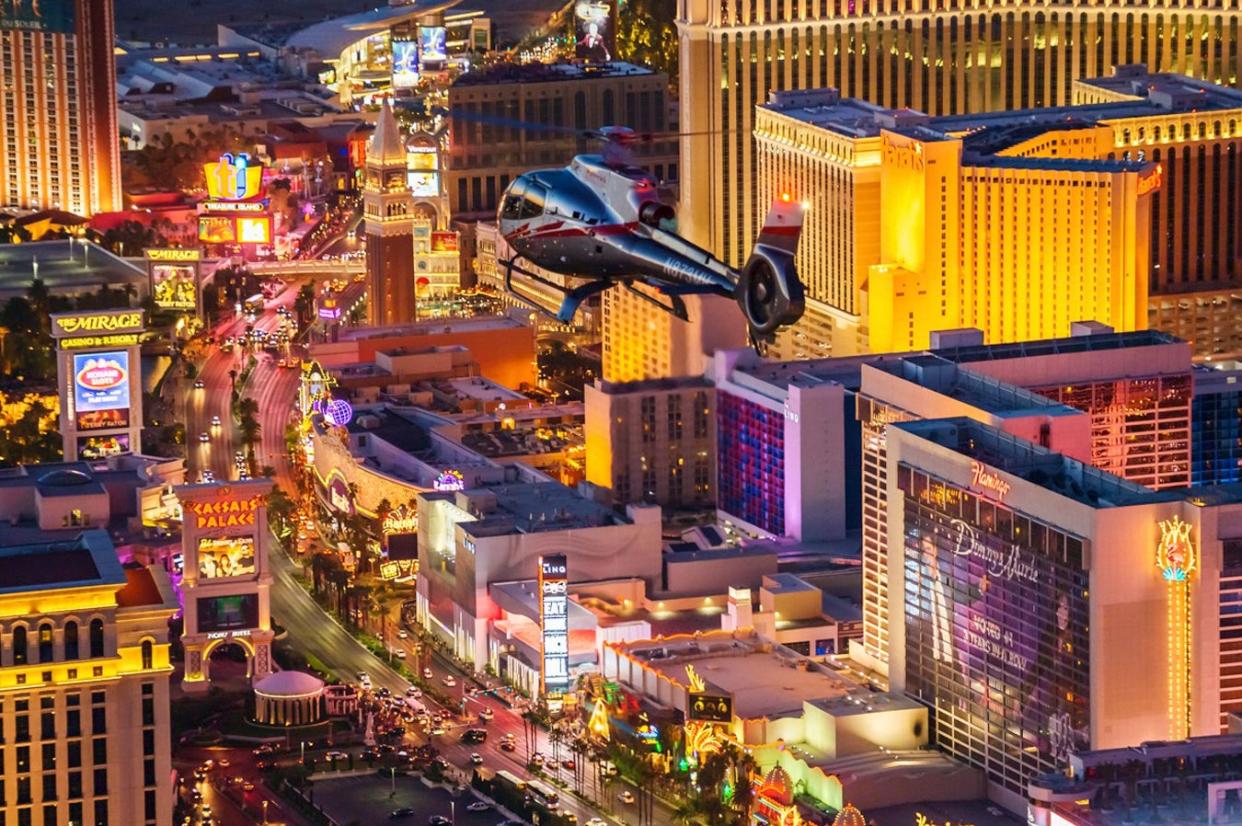 The ultimate way to see Sin City: from a chopper (Maverick Helicopter)