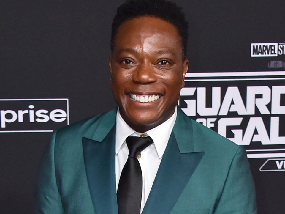 Chukwudi Iwuji at the LA premiere of "Guardians of the Galaxy Vol. 3."