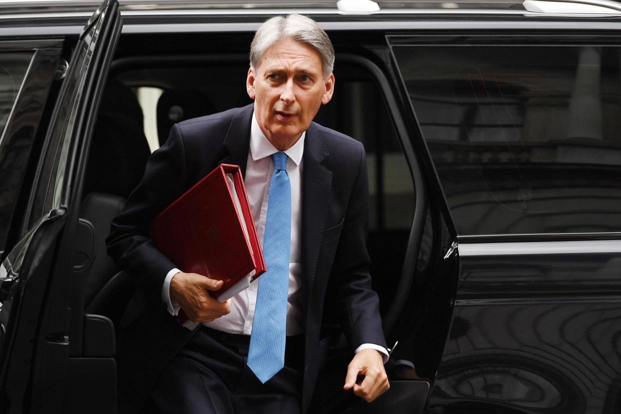 The figures were a boost for the Chancellor: EPA