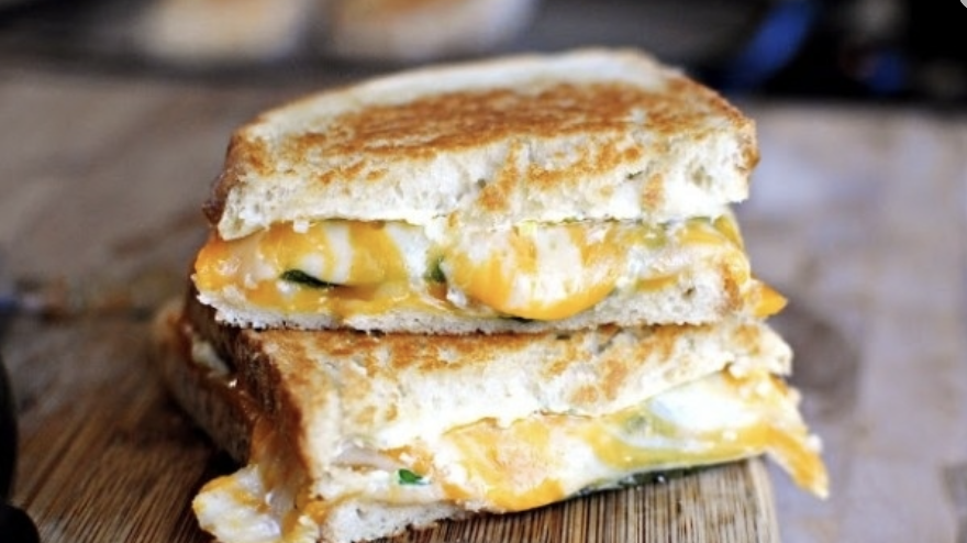 Melty, fried, cheesy goodness. It's all you need, especially in a grilled cheese.Recipe: Jalapeño Popper Grilled Cheese