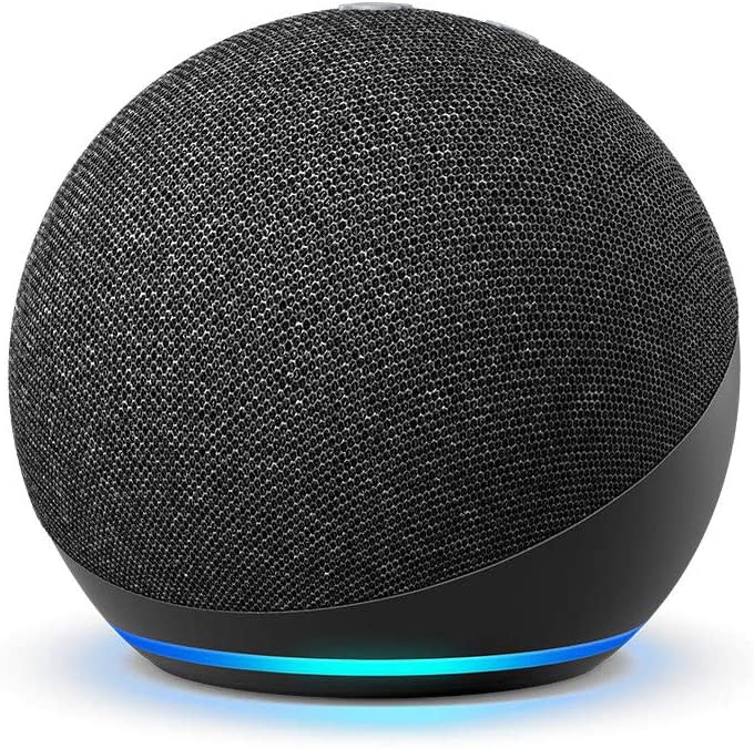 Echo Dot smart speaker with Alexa. Image via Amazon