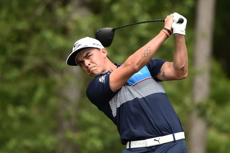 Rickie Fowler had a taste of the lead on Saturday in Houston. (Getty)