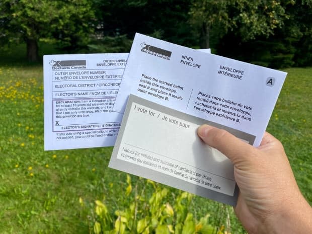 Voters have told CBC News that they've had trouble getting their mail-in ballot kits, among other issues.  (Jane Robertson/CBC - image credit)