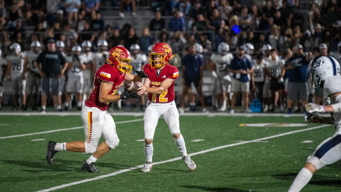 Kamiakin High is at Moses Lake for Week 2 of the prep football season.