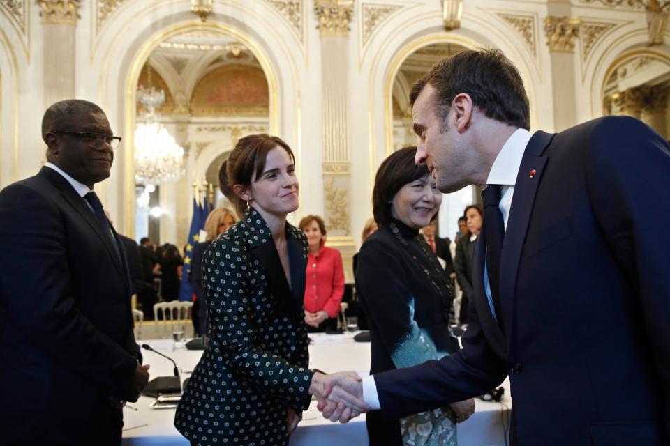 La actriz también ha ganado una posición en un año, entre otras razones, por su trabajo como embajadora de buena voluntad de la ONU. (Foto: Yoan Valat / AFP / Getty Images)