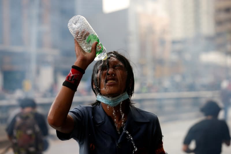 Protest against the government's handling of the COVID-19 pandemic in Bangkok