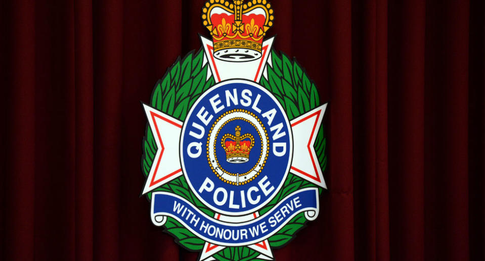 A stock image of a Queensland Police logo. A boy who went missing in his pyjamas has been found safe.