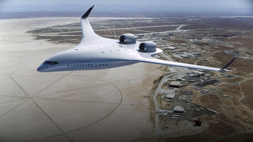 What the full-size JetZero plane could look like. - JetZero