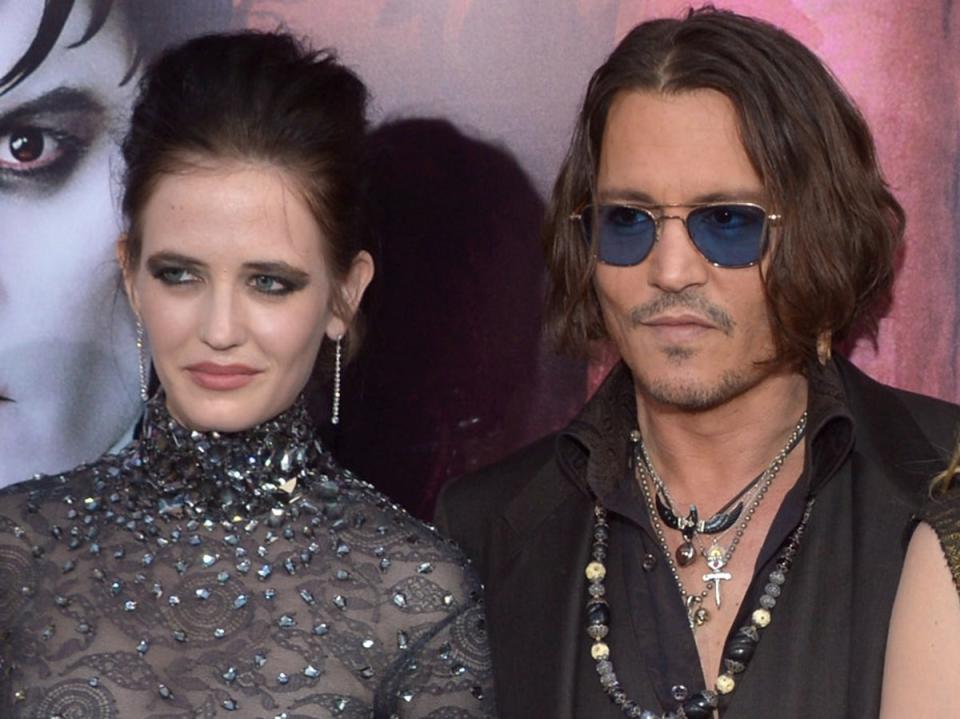 French actor Eva Green appeared alongside Johnny Depp in ‘Dark Shadows’ in 2012 (Getty Images)