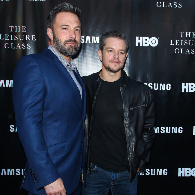 Ben Affleck, Matt Damon credit:Bang Showbiz