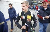 Van Ammersfoort Formula Four driver Mick Schumacher of Germany leaves the pitlane after the second race of the ADAC F4 season at the Motorsport Arena in Oschersleben, Germany, April 26, 2015. REUTERS/Hannibal Hanschke