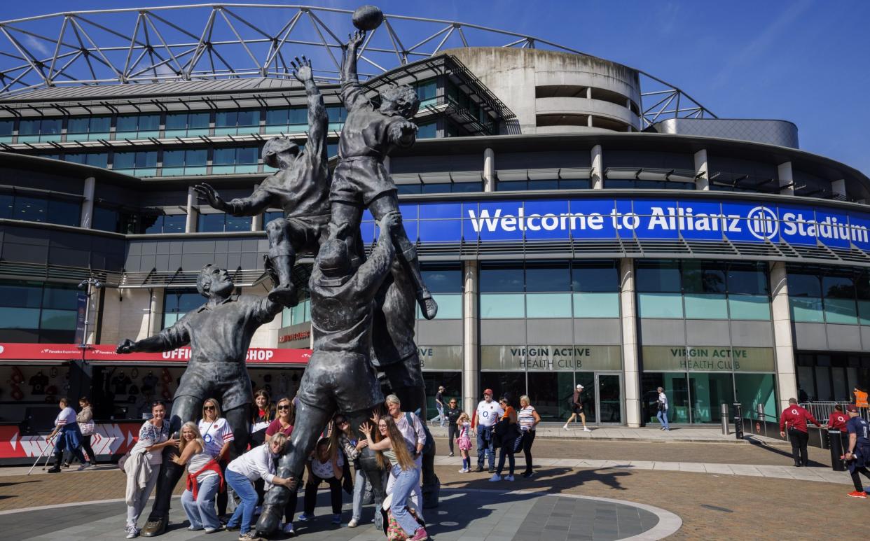 Fans at Twickenham