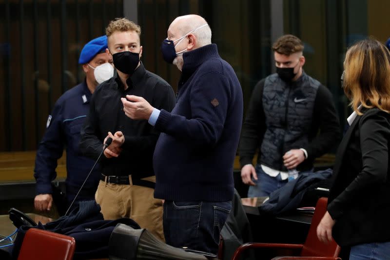 Trial for the murder of the Italian Carabinieri paramilitary police officer Mario Cerciello Rega, in Rome