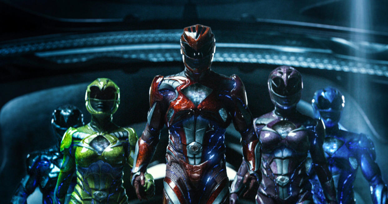 The all-new ‘Power Rangers,’ in cinemas now (credit: Lionsgate)