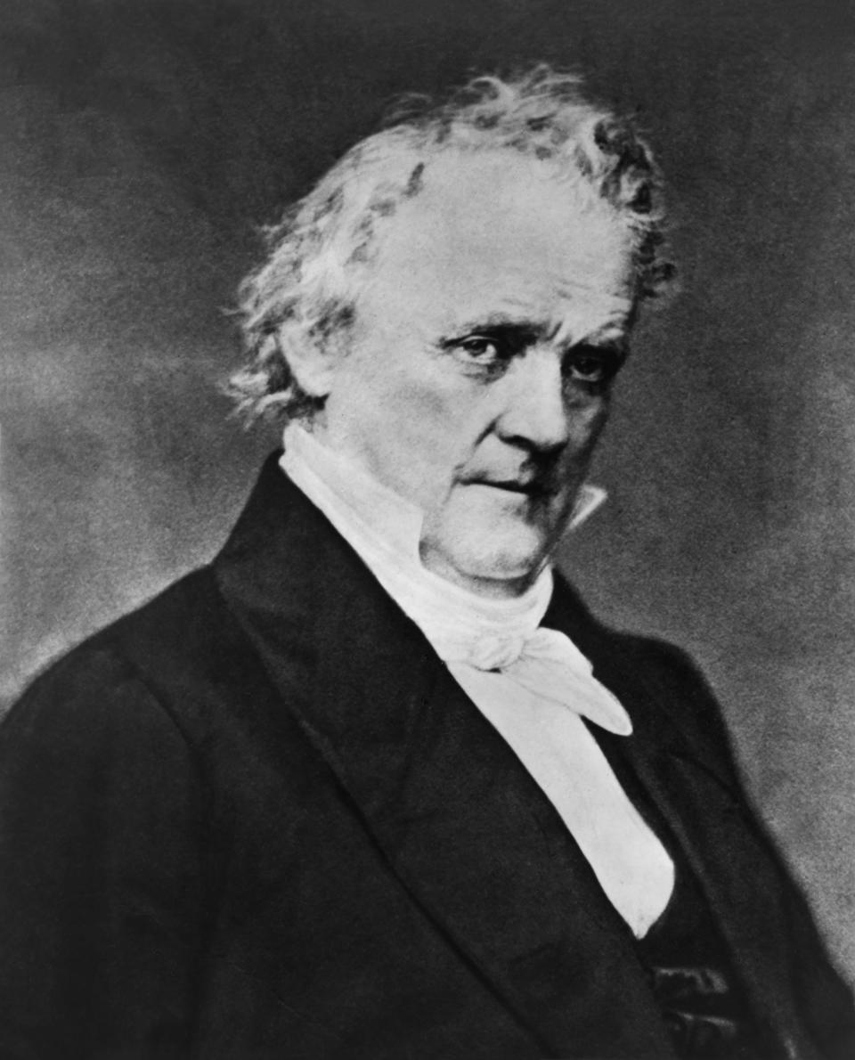 James Buchanan fue el presidente número 15 de Estados Unidos. (Photo by: GHI Vintage/Universal History Archive/Universal Images Group via Getty Images)