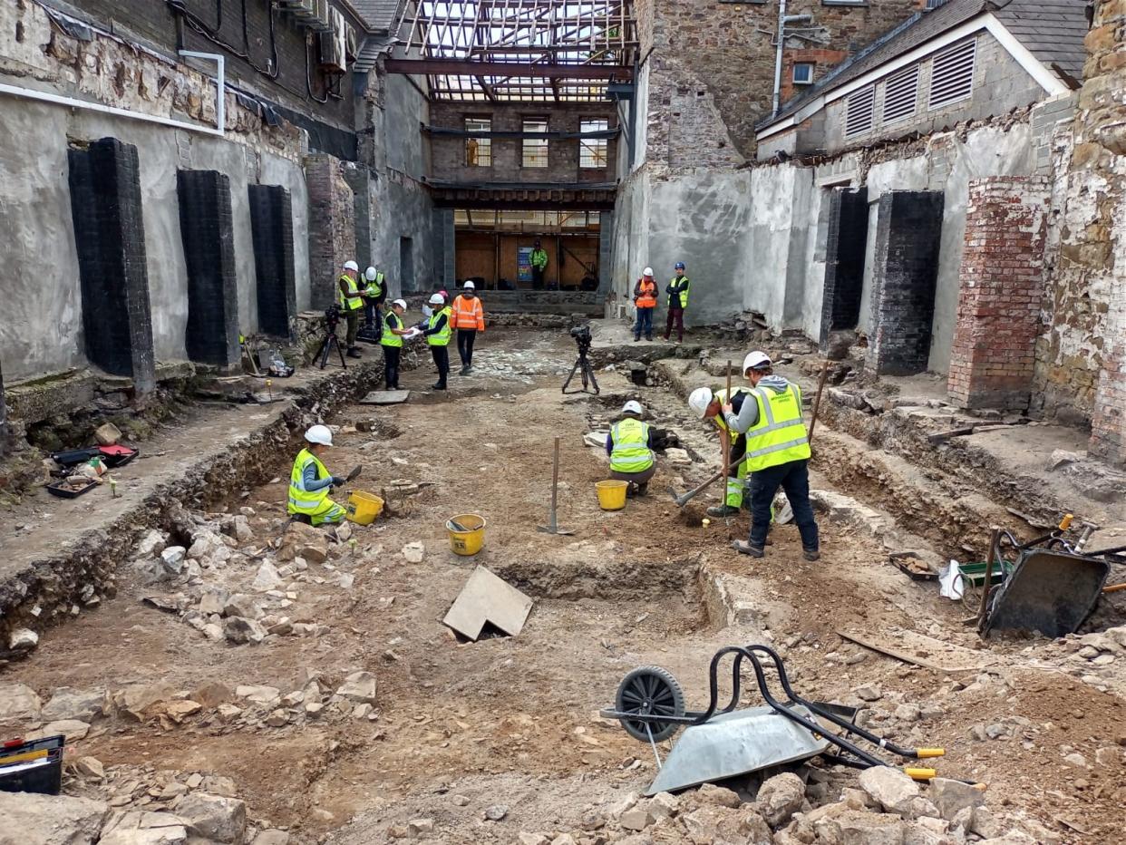 Archaeologists excavating a long-lost holy site have unearthed up to a hundred young children's remains on an ancient religious burial site. (Wales News)