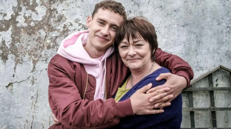 Olly Alexander and his mother Vicky Thornton 