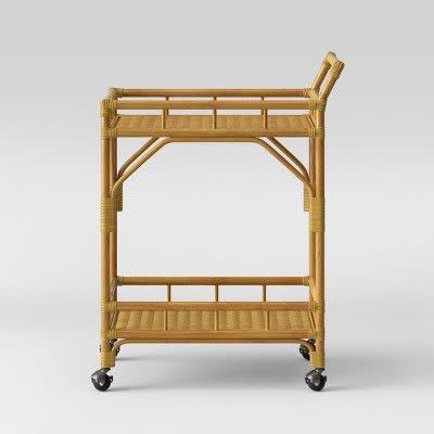 Opalhouse Cassia Rattan Bar Cart