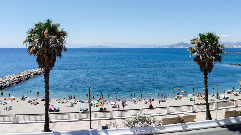 Ceuta's beaches make it a popular vacation spot.  - Mulero/Alamy Stock Photo