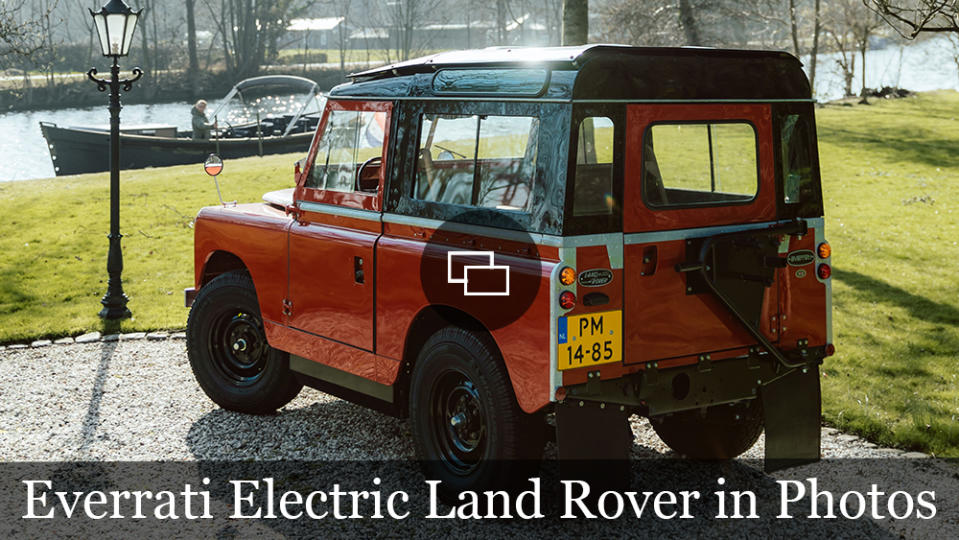 Everrati Electric Land Rover Series IIA