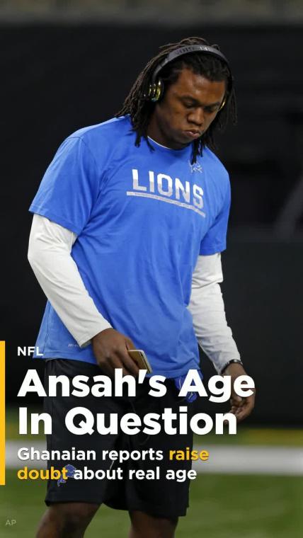 How old is Lions' Ziggy Ansah? Ghanaian reports raise doubt about real age