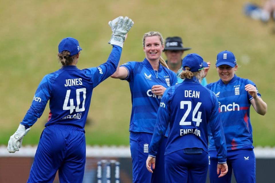 England women’s cricket team have been using technology to influence team selection decisions (Getty)