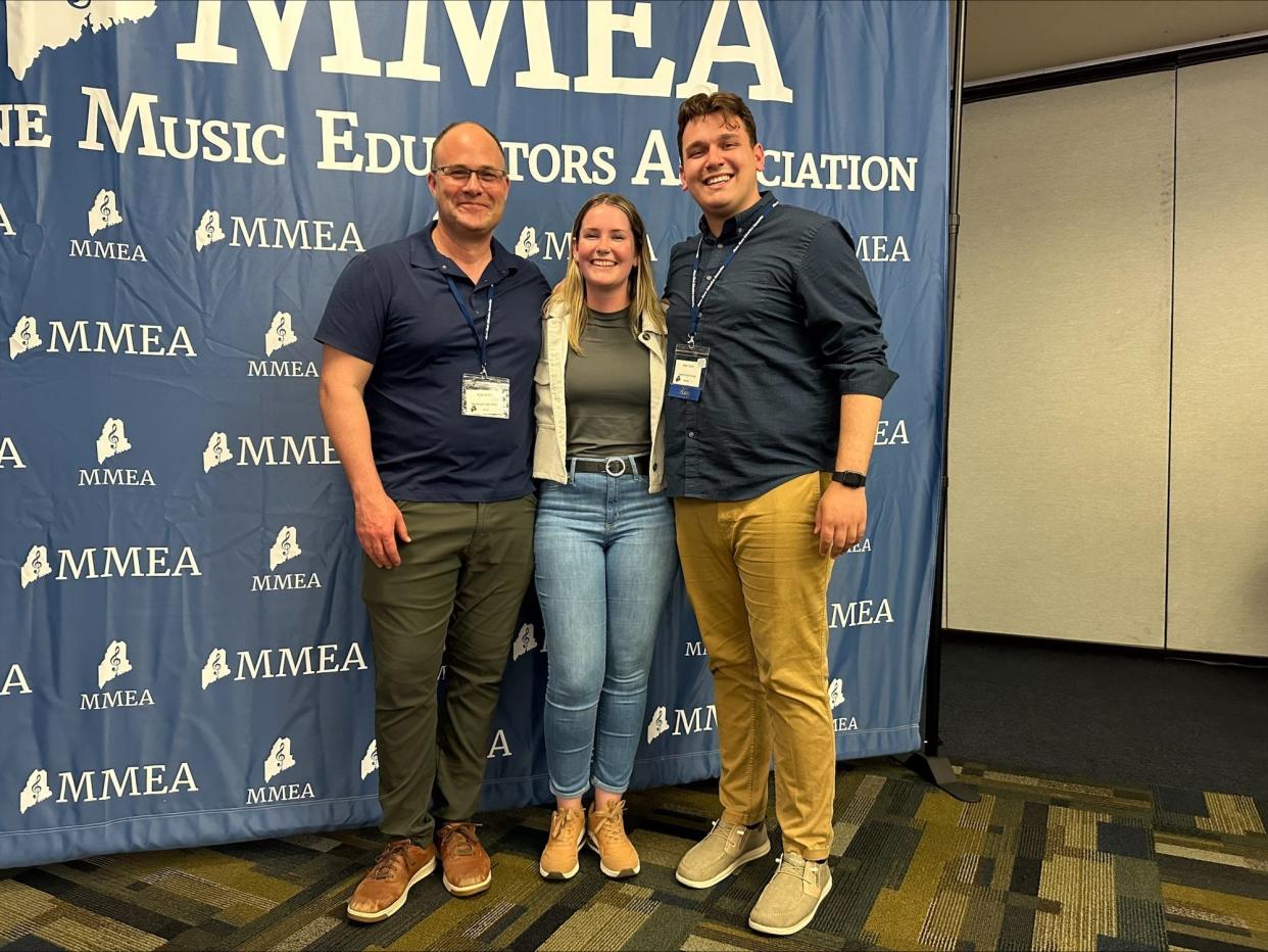 Sanford High School Music Director Hailey Francoeur was recently named the 2023-2024 Maine Music Educators Association Outstanding New Music Educator of the Year.