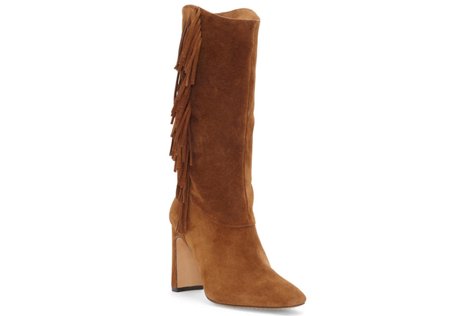 vince camuto, fringe boots