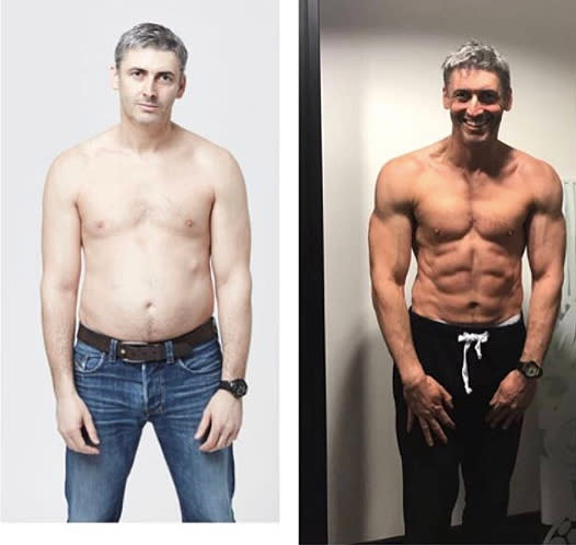 How This 45 Year Old Dad Got A Six Pack In 12 Weeks 