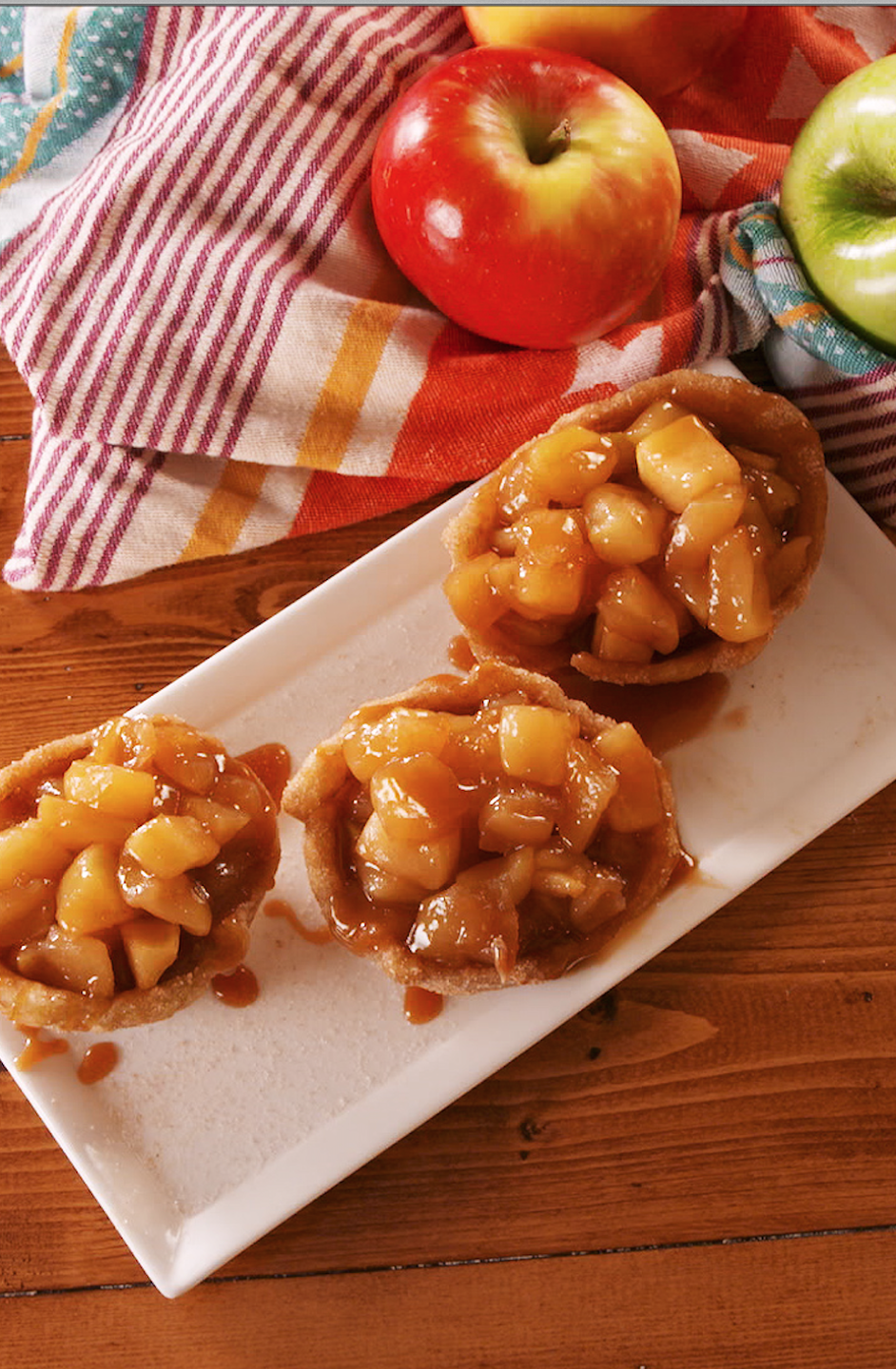 Churro Apple Pies