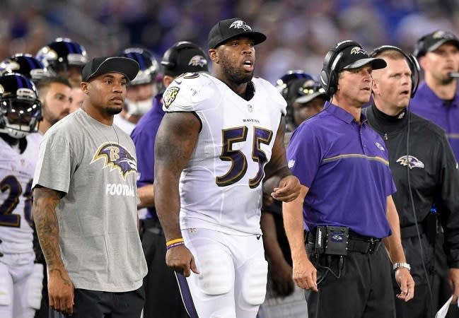 A 'Bittersweet' Return To Baltimore For Terrell Suggs