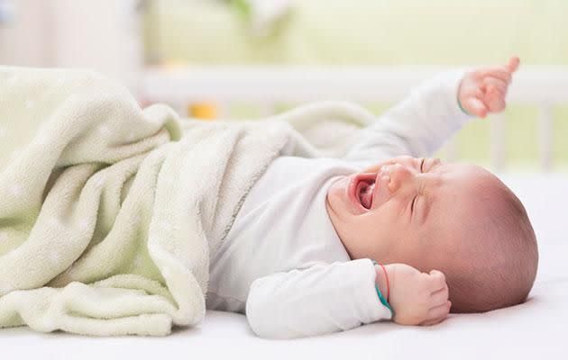 Learn to read your baby's tired signs. Photo: Getty