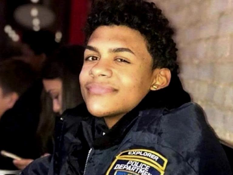 Five men have been convicted of first-degree murder over the killing of a 15-year-old boy who was hacked to death with a machete in a case of mistaken identity.Lesandro ‘Junior’ Guzman-Feliz was dragged out of a convenience store in the Bronx borough of New York and slashed with the weapon on 20 June last year.His death triggered the JusticeJunior campaign which led local politicians to introduce legislation that requires small businesses to protect children in their community.A jury found defendants Jonaiki Martinez Estrella, 24; Manuel Rivera, 18; Elvin Garcia, 23; Jose Muniz, 22, and Antonio Rodriguez Hernandez Santiago, 24, guilty of first-degree murder, second-degree murder, gang assault and conspiracy for the killing of Lesandro.Prosecutors said the convicted men are members of the Trinitarios gang and had mistaken Lessandro, a member of a New York Police Department youth outreach program, for a rival gang member.After the verdict, Mr Muniz showed no remorse and shouted, “Popote, hasta la muerte!” slang for Trinitarios “until death”.The murder of Lesandro rattled the city, prompting outrage on social media and calls for justice from elected officials and celebrities, including rapper Cardi B and New York Yankees pitcher CC Sabathia. New Yorkers flooded investigators with tips. Hundreds attended his funeral last summer.“Junior came to symbolise all of the young people who have lost their lives to brutal gang violence,” the Bronx district attorney, Darcel D Clark, said. “Today’s verdict fortifies the Bronx community’s stand against violence.”Lesandro’s mother, Leandra Feliz said, “I’m not going to have my son back, but those killers, those murderers, they’re not going to be outside killing another kid.”The murder of Lesandro, who went by the nickname Junior, was well documented on videotape from security cameras and the mobile phones of witnesses, providing prosecutors with hard proof to support their case.But some of the most powerful evidence came from two gang members involved in the attack who testified for the prosecution in return for lenient sentences: Kevin Alvarez, 20, and Michael Reyes, 20.Alvarez and Reyes described how their subsets of the Trinitarios terrorised rivals, including a Trinitarios splinter group called Sunset.They said their subsets, called Los Sures and Bad Boys, abided by a strict code of conduct. Members of Los Sures took orders from a leader named Diego Suero, whom the members called “Santa Claus”.It was Mr Suero who had sent them out on 20 June armed with machetes and knives, to search for members of Sunset to attack, the two cooperating witnesses said. Mr Suero’s trial is expected to start soon.That order came during a bloody feud within the Trinitarios that had pitted Sunset, which is based in Brooklyn, against Mr Suero’s two Bronx sets, the witnesses said. At least 10 people had been injured in June in a series of street battles.Reyes said the conflict started when two Sunset members joined the Bad Boys, angering a Sunset member who had gone to prison for a crime the two members had committed.Members of the Bronx sets also wanted revenge because a Sunset member had shot one of the Bad Boys in the face, Alvarez said. The night before Lesandro was killed, a large fight had erupted between the gangs, he said.Mr Suero had warned his members to carry a weapon at all times and said if they saw a rival member to “do whatever possible to hurt the Sunset member,” Alvarez said.Lesandro had bruising, scratches and small puncture wounds on his body, according to autopsy photos. But it was Martinez Estrella who delivered the fatal blow when he shoved a large knife into the side of Lesandro’s neck, penetrating 4.5 inches and cutting his jugular vein, a medical examiner testified.Martinez Estrella, a probationary member, boasted to the others that Lesandro would not “eat for a very long time because I hit him in the neck,” Reyes testified.Defence lawyers for the four other defendants said in their closing arguments that the order from Mr Suero had only been to injure a Sunset member, not to kill someone. They attempted to cast blame on Martinez Estrella for Lesandro’s death.They also argued their clients were pretending to stab Lesandro because gang leaders were watching the assault. If they did not participate, the lawyers said, they would have been disciplined.But Morgan Dolan, the lead prosecutor, said that “weapons like knives and machetes kill” and the gang members “went in knowing that”.After the attack, the gang returned to Mr Suero’s home, Alvarez and Reyes said. There, leaders passed around pictures of various Sunset members and asked the returning “soldiers” to identify the person they stabbed.Alvarez testified that Lesandro was not in the photos.“I didn’t see the person who had just finished getting stabbed there,” Alvarez said, choking back tears. “I didn’t see the kid.”New York Times