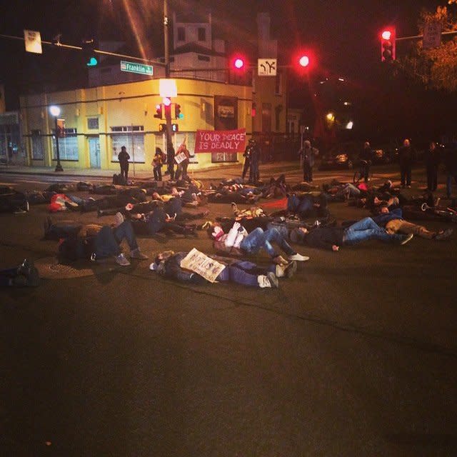 A'die-in' in Denver on November 25th, 2014