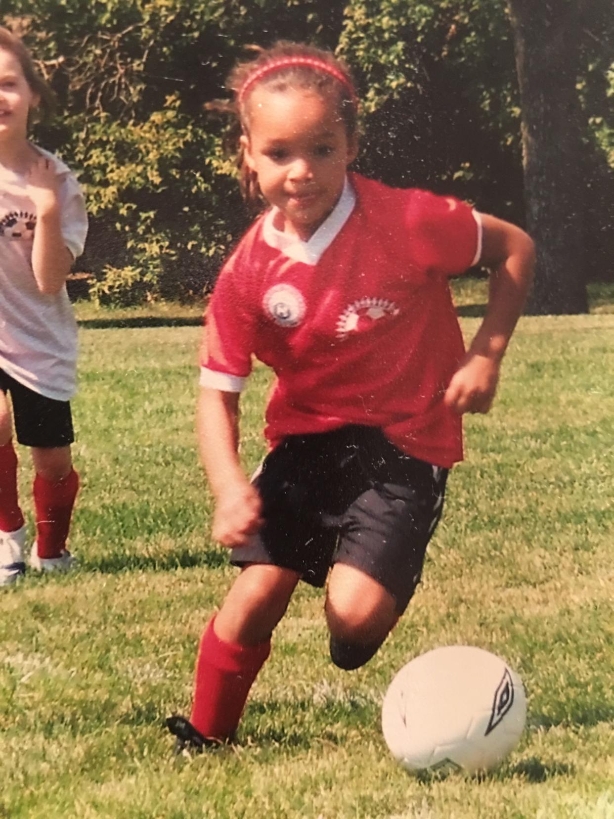 Sophia Smith fell in love with soccer at an early age while playing in Fort Collins, Colorado.