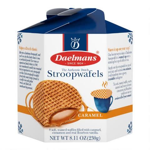 3) Daelmans Caramel Stroopwafels