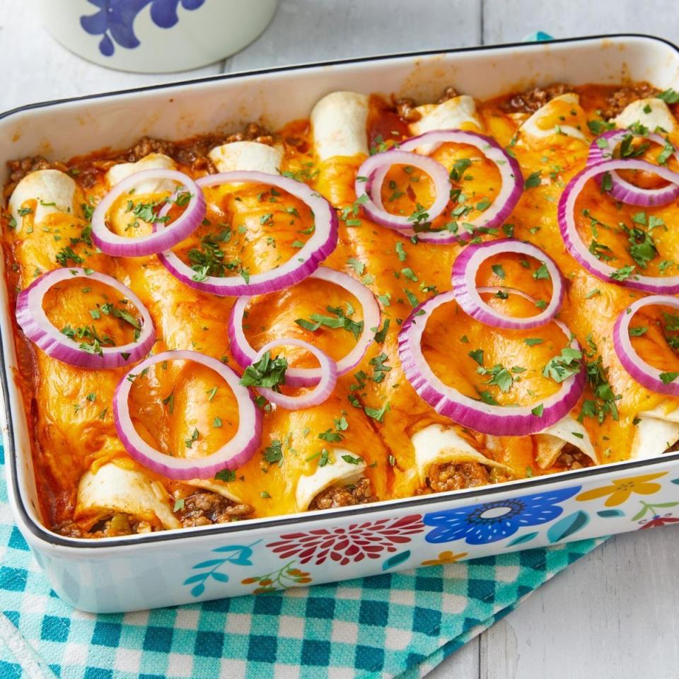 beef enchiladas