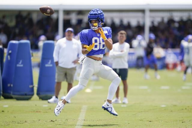 Rams TE Brycen Hopkins suspended 3 games