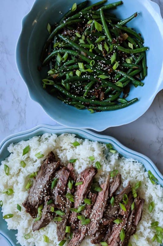 <p>Homebody Easts</p><p><strong>Get the recipe: <a href="https://homebodyeats.com/grilled-asian-skirt-steak" rel="nofollow noopener" target="_blank" data-ylk="slk:Grilled Asian Marinated Skirt Steak;elm:context_link;itc:0;sec:content-canvas" class="link rapid-noclick-resp">Grilled Asian Marinated Skirt Steak</a></strong></p>