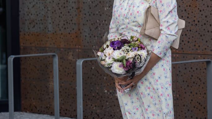 crown princess mette marit visits lillestrøm library