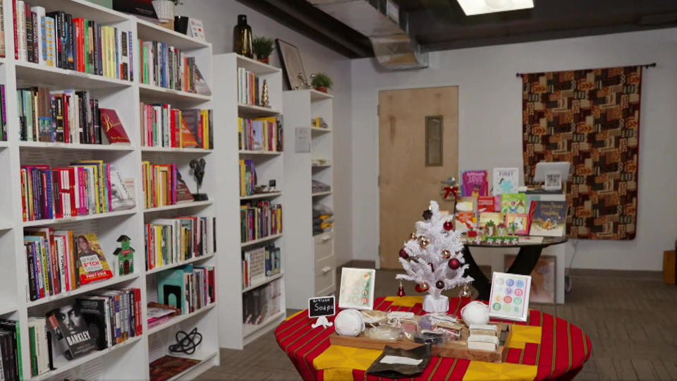 Kindred Thoughts, an independent bookstore, in Bridgeport, Connecticut. / Credit: CBS News