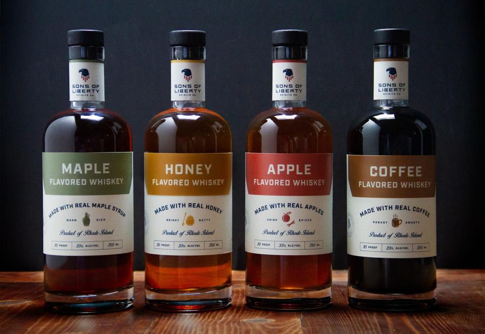 The newest flavored whiskey lineup from Sons of Liberty was launched last December. They were sampled at The Providence Journal's Critic's Choice Food & Drink Event in November.