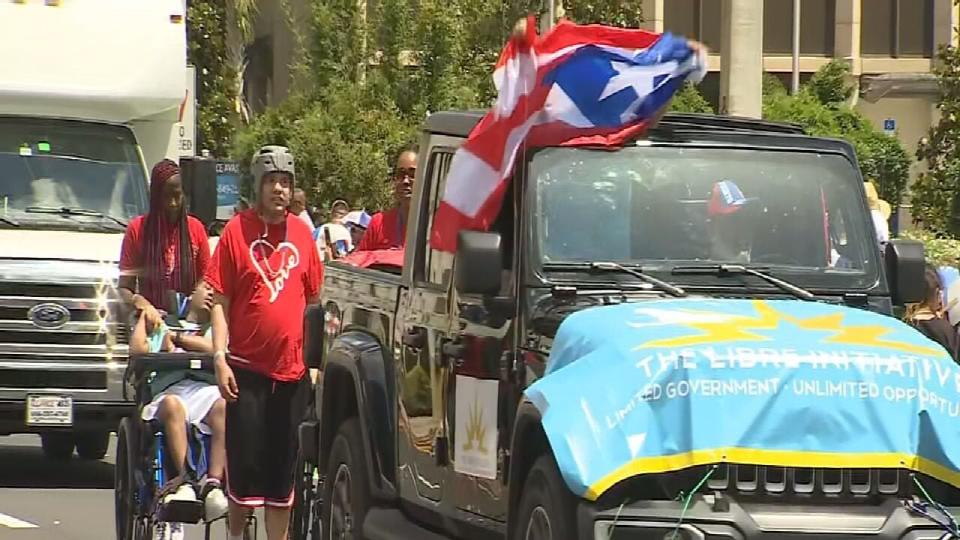 One of the biggest celebrations of Puerto Rican pride happened on Saturday in downtown Orlando.