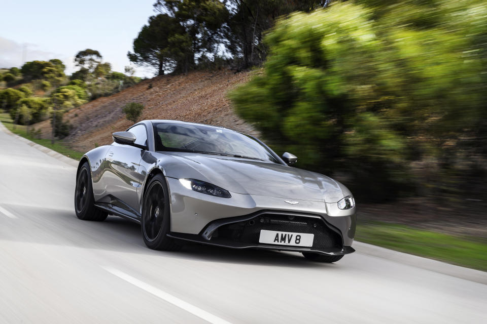 Aston Martin Vantage.  Portugal.  February / March 2018 Photo: Drew Gibson 