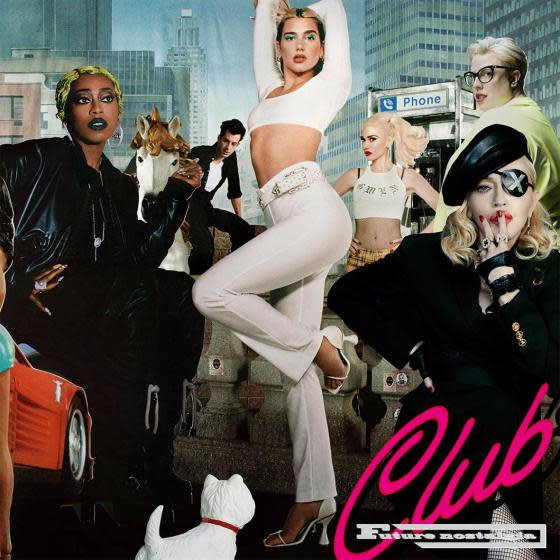 Cover of Dua Lipa's album "Club Future Nostalgia"