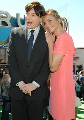 Mike Myers and Cameron Diaz at the Los Angeles premiere of DreamWorks' Shrek the Third