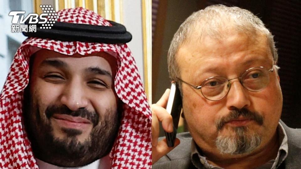 沙爾曼屢被指稱是沙國異議人士哈紹吉（Jamal Khashoggi / 圖右）謀殺案的幕後指使者。（圖／達志影像美聯社）